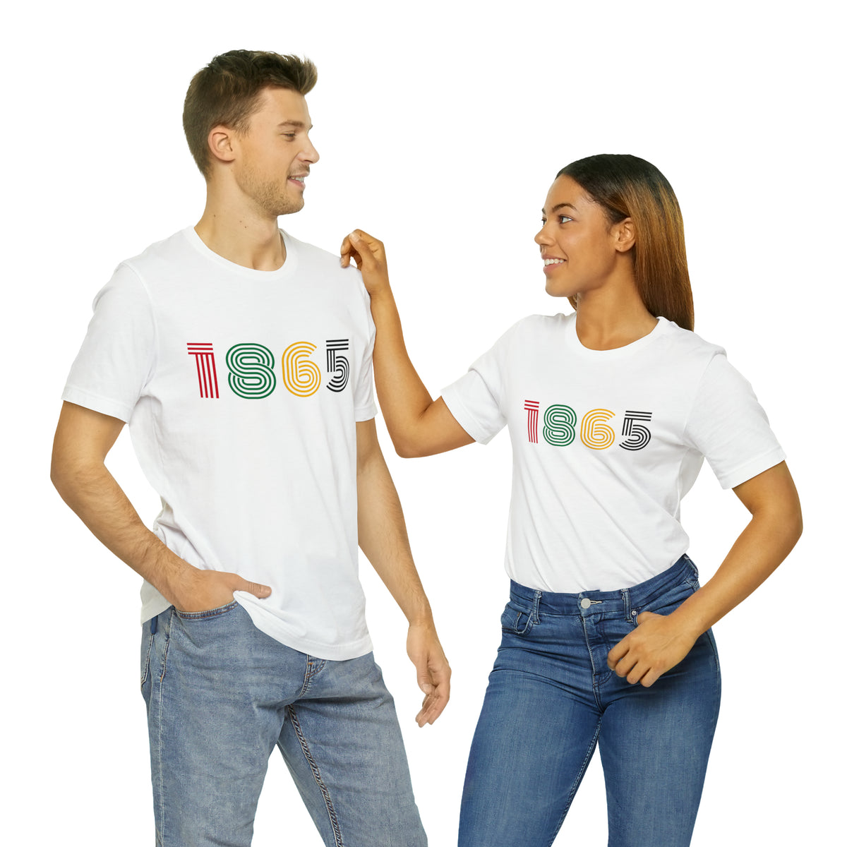 1865 Unisex Jersey Short Sleeve Tee