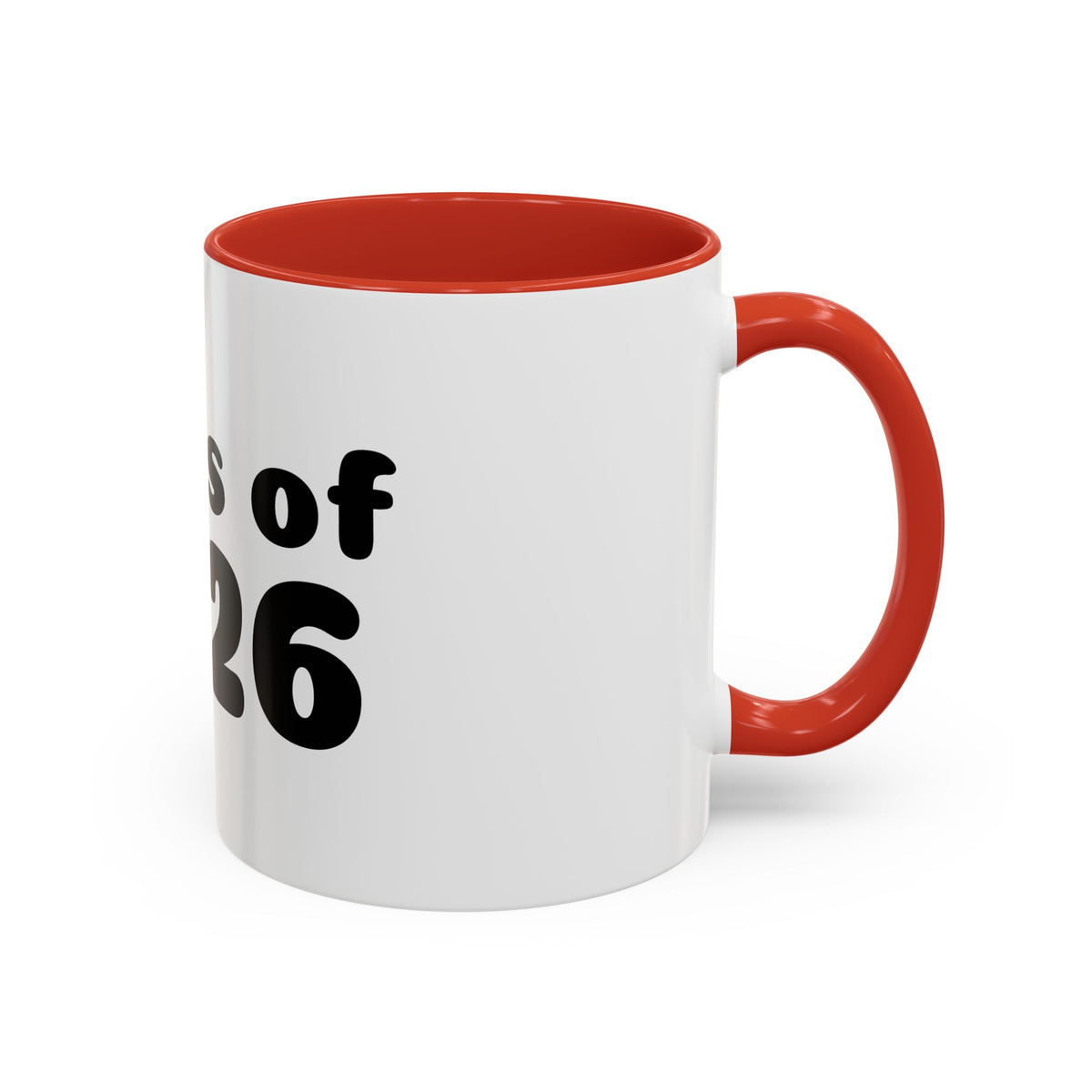Class of 2026 Accent Coffee Mug, 11oz