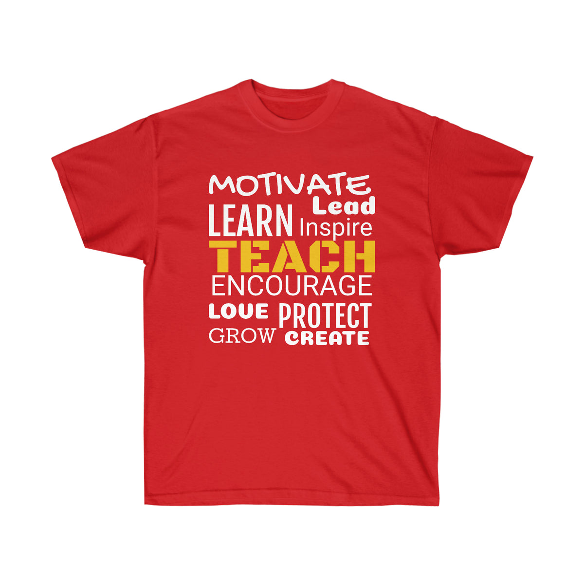 "TEACH" Unisex Ultra Cotton Tee