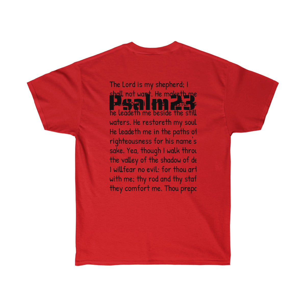 Psalm 23 Unisex Ultra Cotton Tee