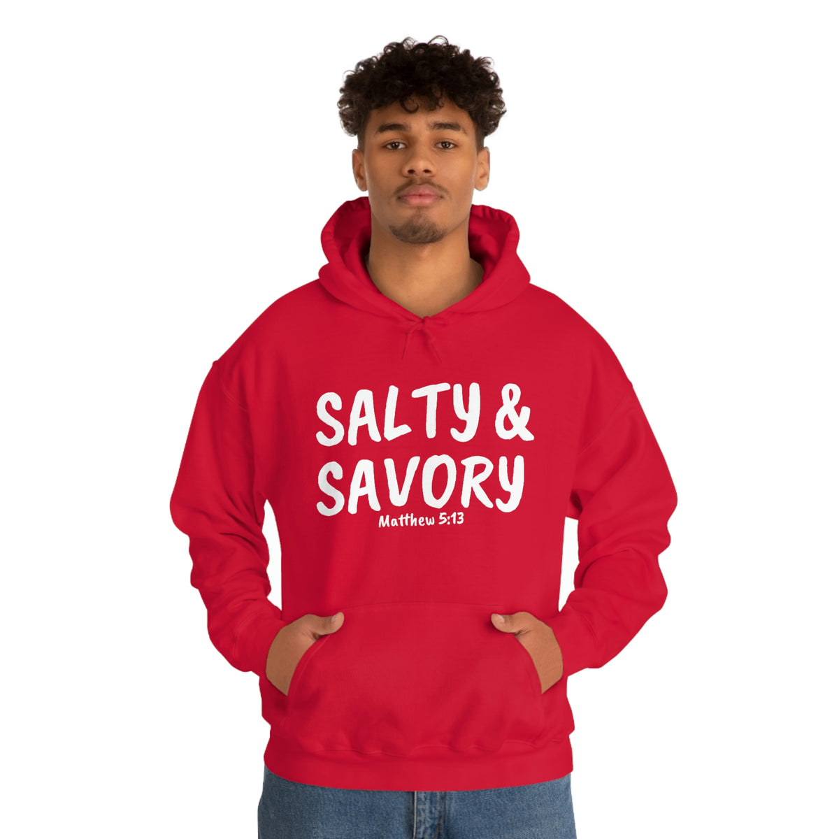 "Salty and Savory Unisex Heavy Blend™ Hooded Sweatshirt
