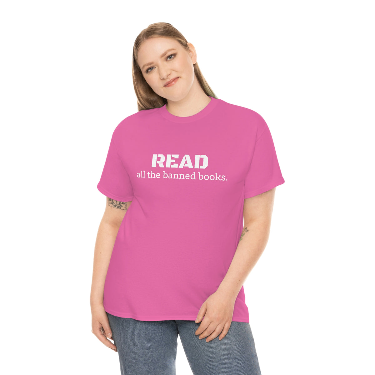 Read the Banned Books Unisex Heavy Cotton Tee
