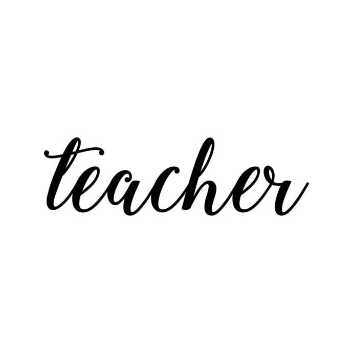 My Teacher Said