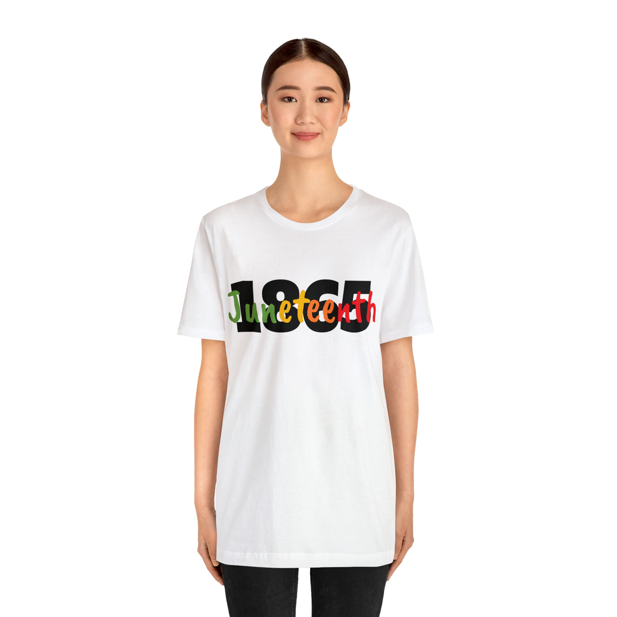 Juneteenth 1865 Multicolor Unisex Jersey Short Sleeve Tee
