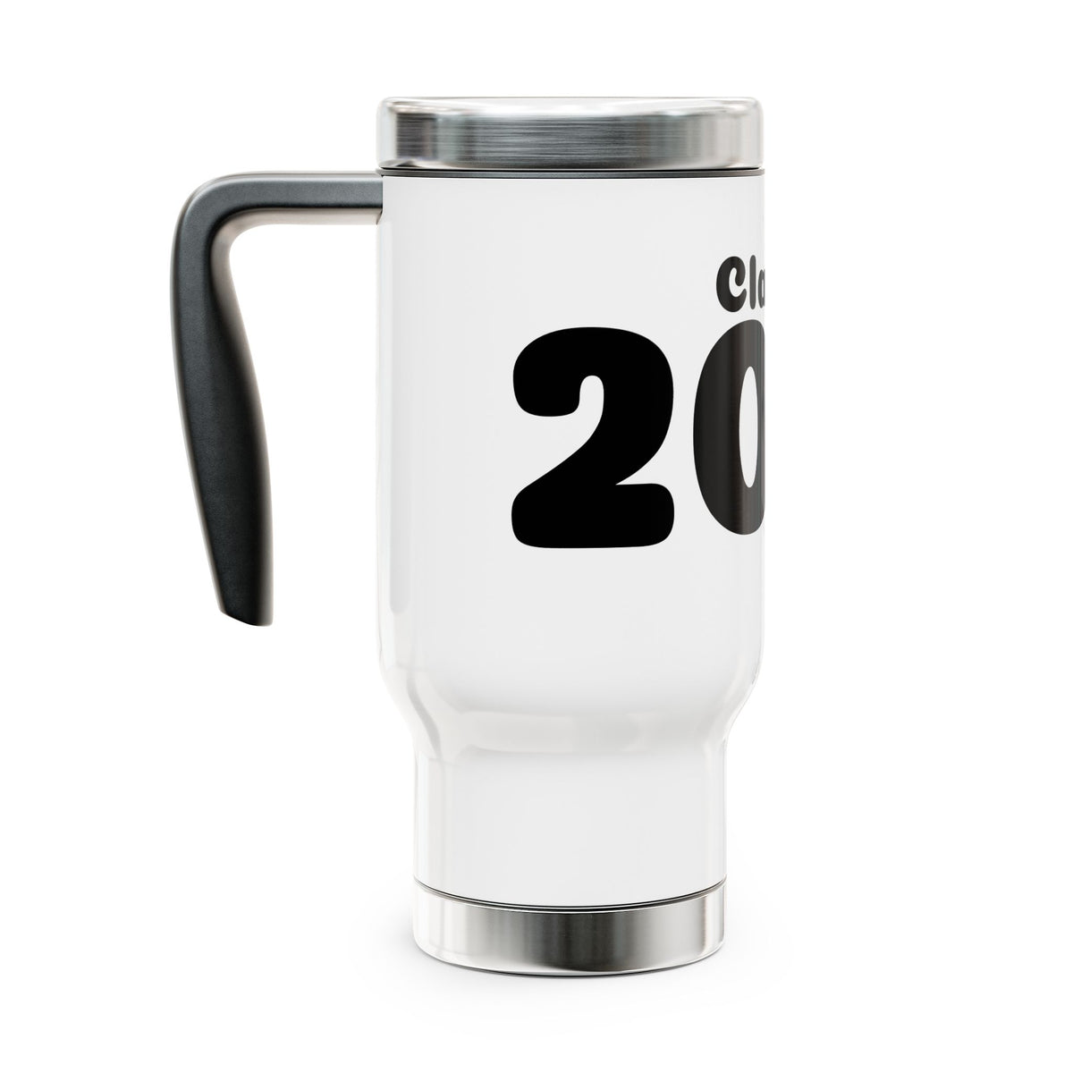 Class of 2026 Stainless Steel Travel Mug with Handle, 14oz