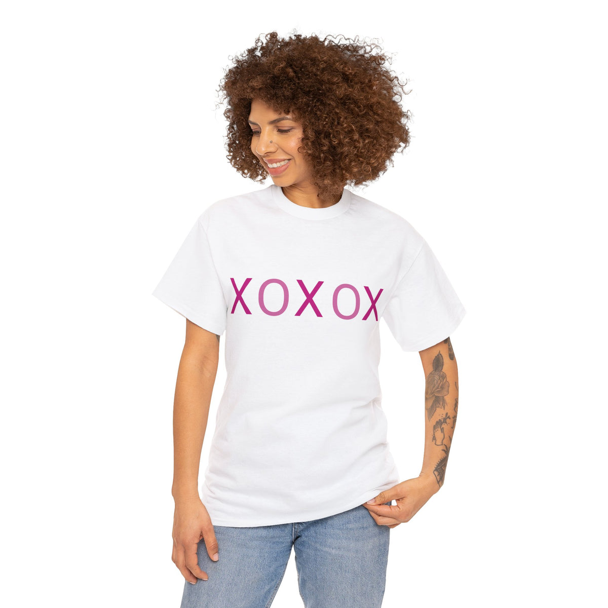 Hugs and Kisses Unisex Heavy Cotton Tee