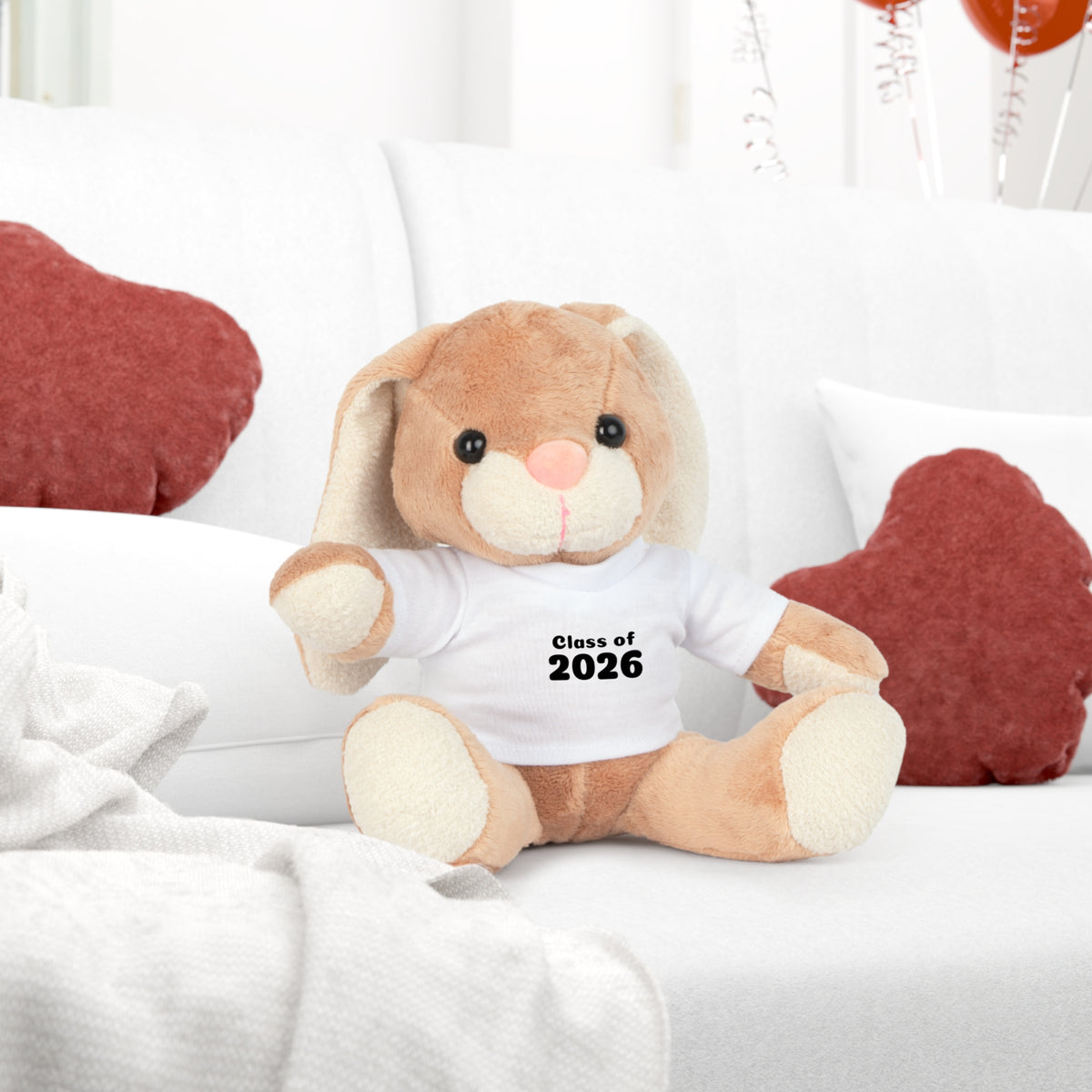 Class of 2026 Plush Toy with T-Shirt