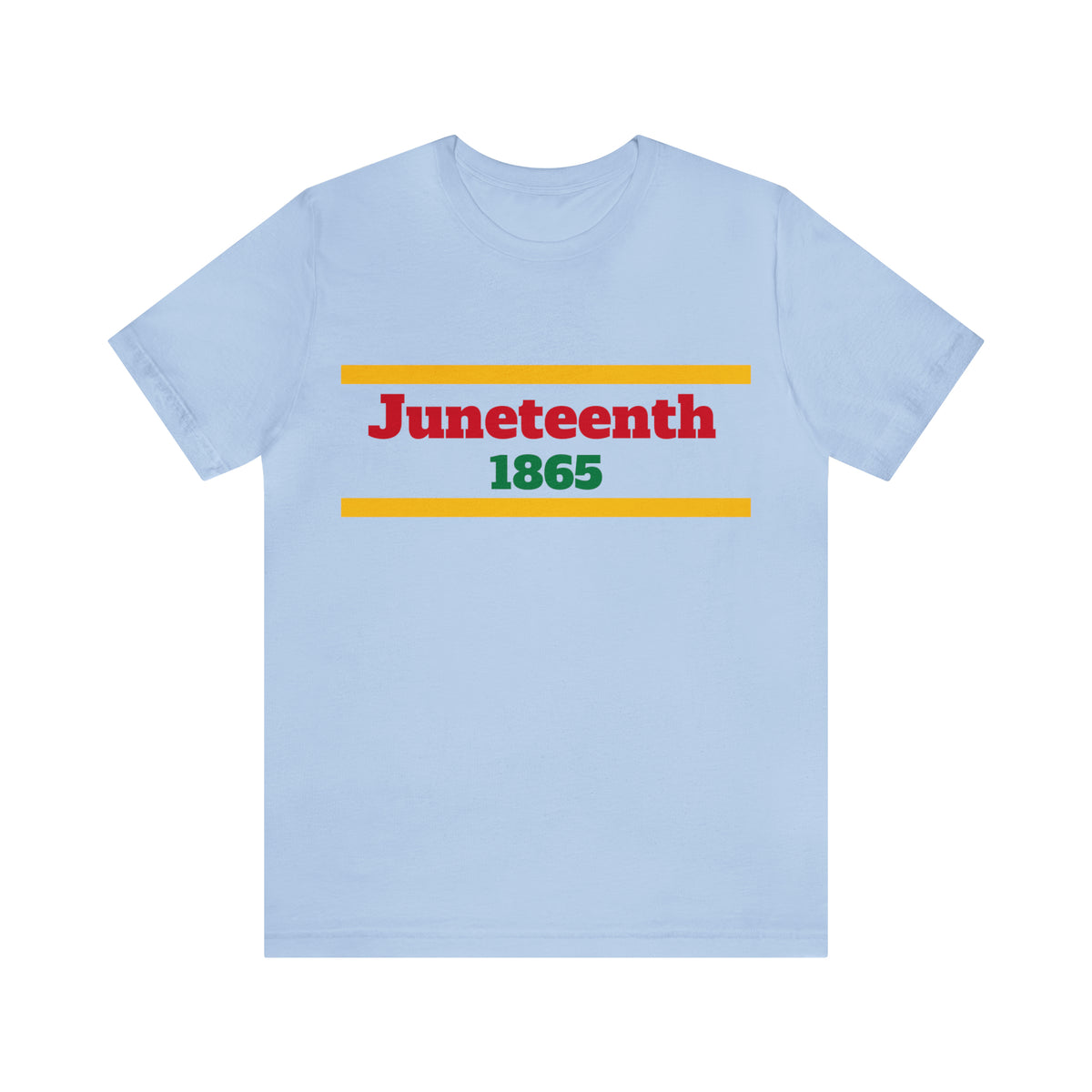 Juneteenth 1865 Unisex Jersey Short Sleeve Tee
