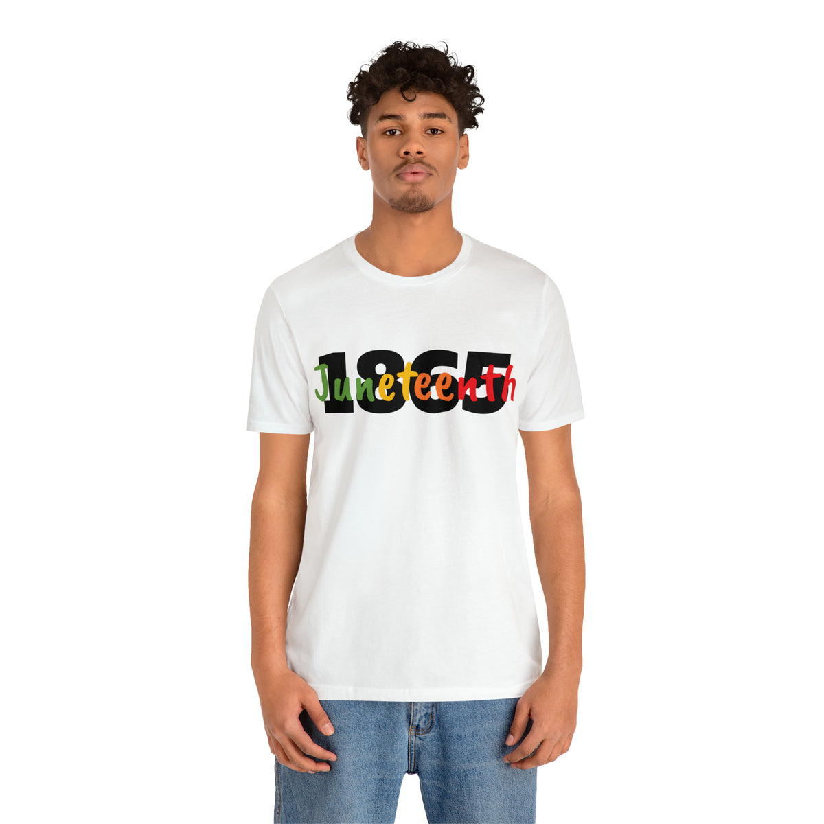 Juneteenth 1865 Multicolor Unisex Jersey Short Sleeve Tee