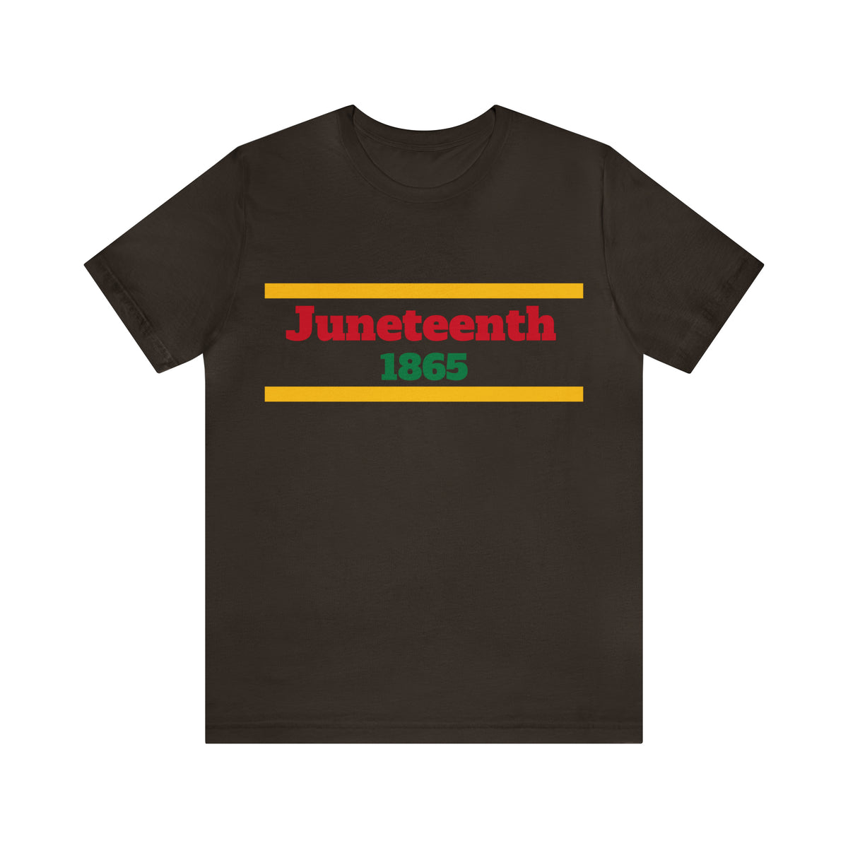 Juneteenth 1865 Unisex Jersey Short Sleeve Tee