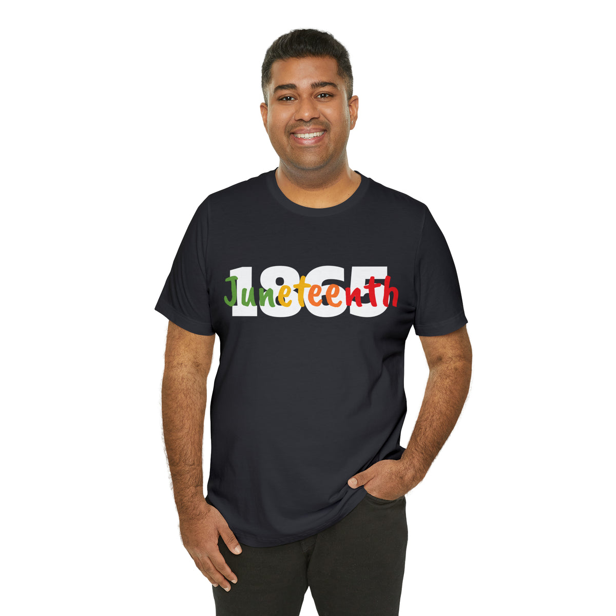 Juneteenth 1865 Multicolor Unisex Jersey Short Sleeve Tee