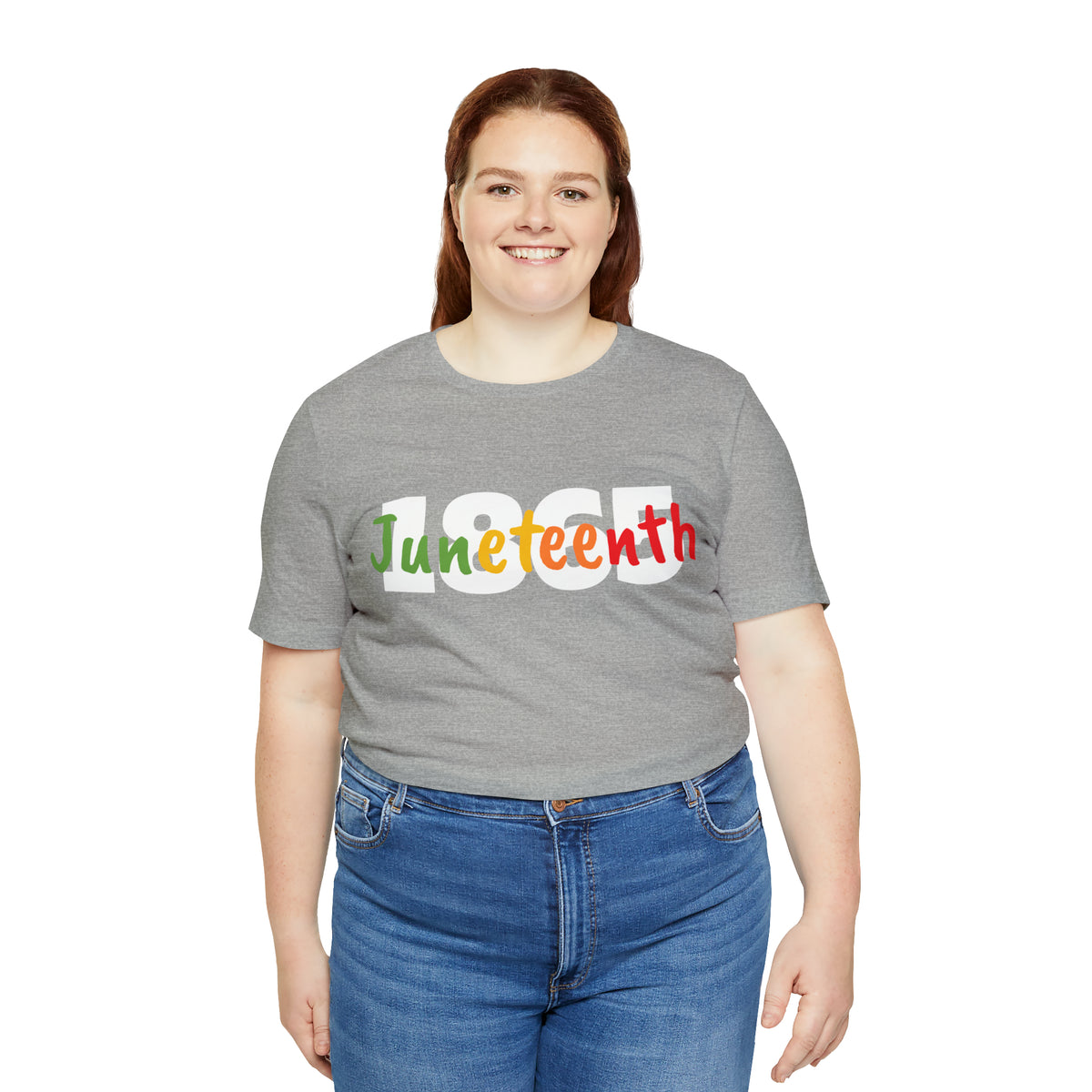 Juneteenth 1865 Multicolor Unisex Jersey Short Sleeve Tee