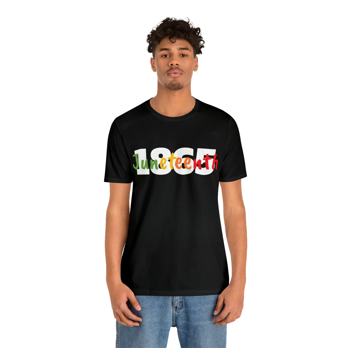 Juneteenth 1865 Multicolor Unisex Jersey Short Sleeve Tee