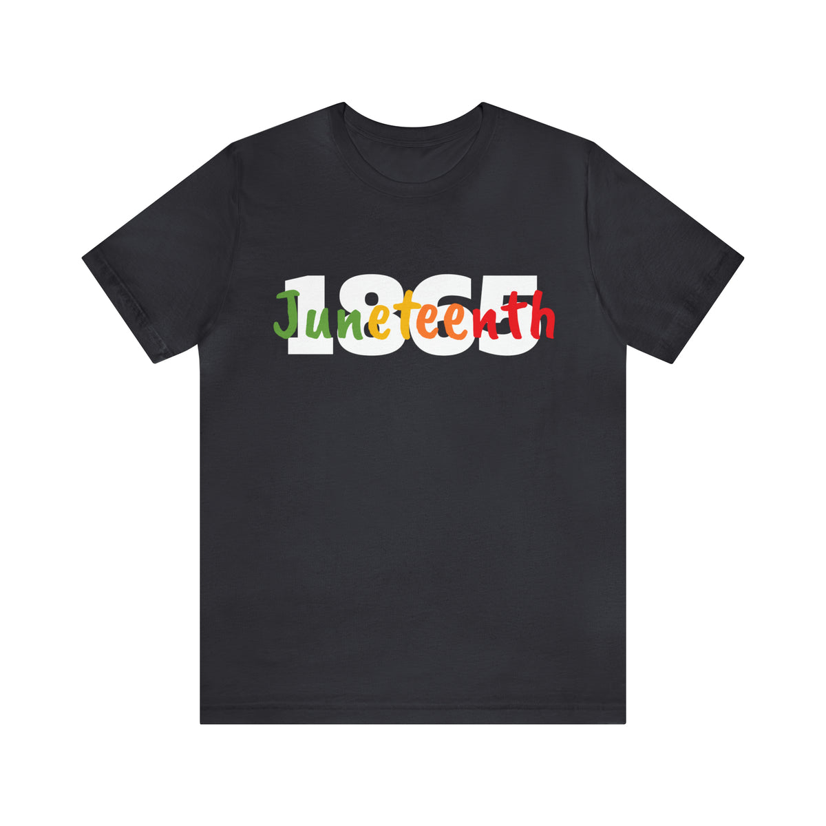 Juneteenth 1865 Multicolor Unisex Jersey Short Sleeve Tee