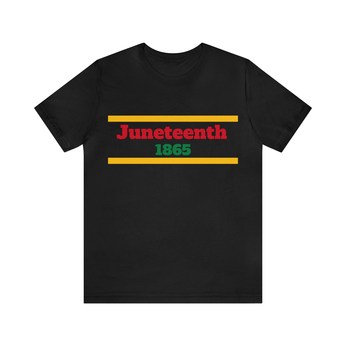 Juneteenth 1865 Unisex Jersey Short Sleeve Tee