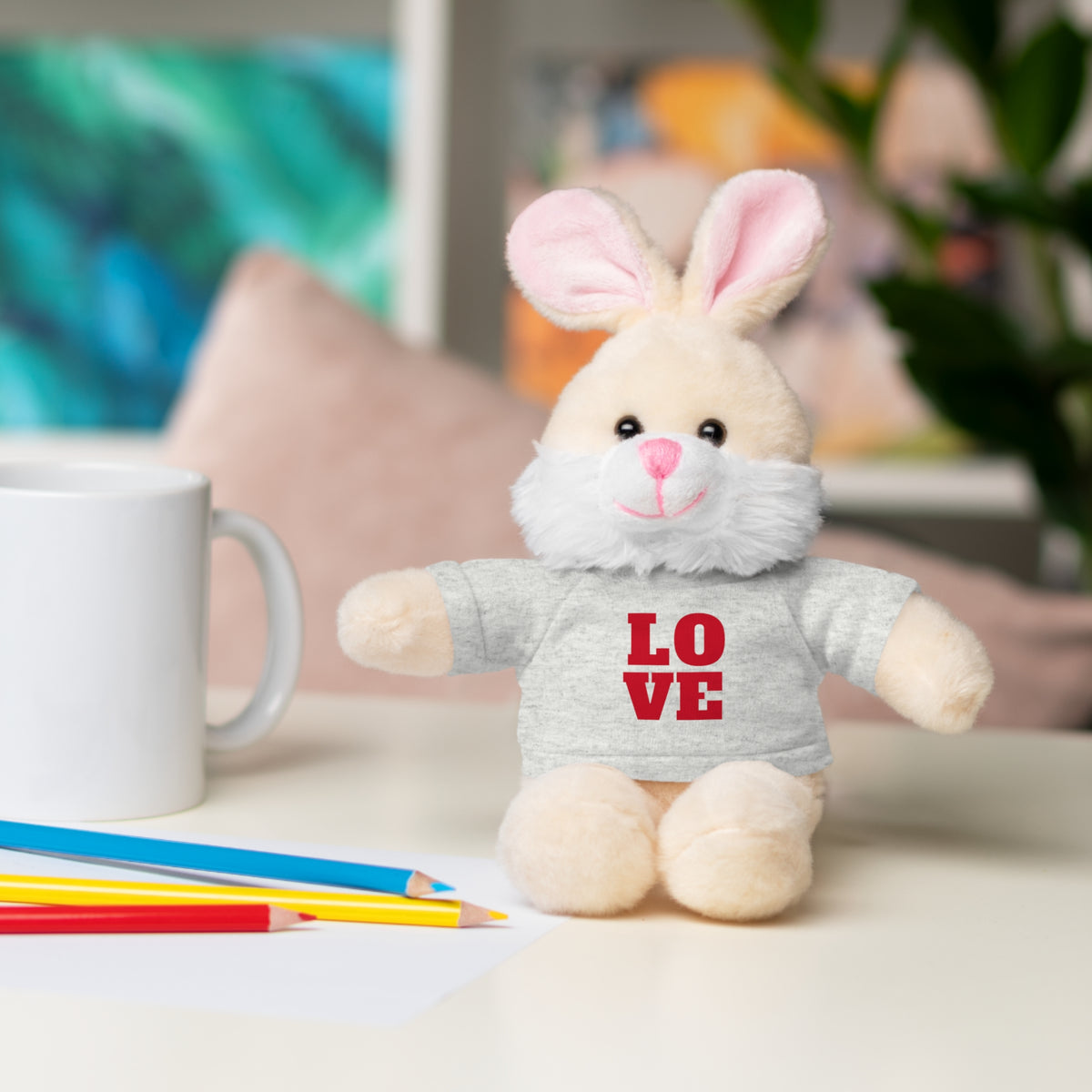 LOVE Stuffed Animals with Tee