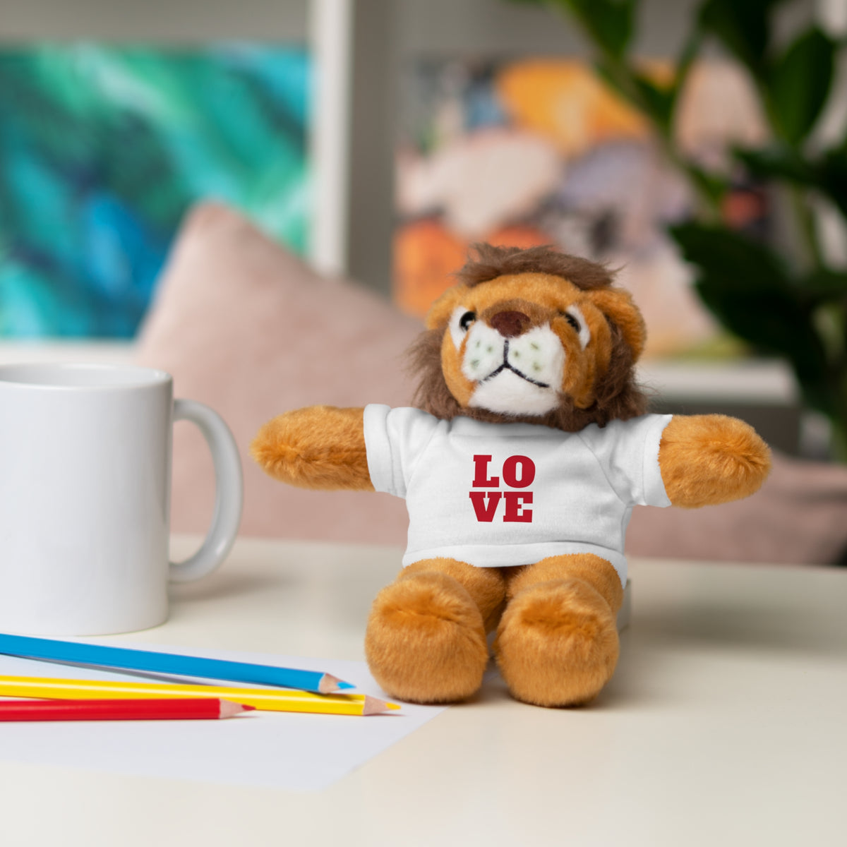LOVE Stuffed Animals with Tee