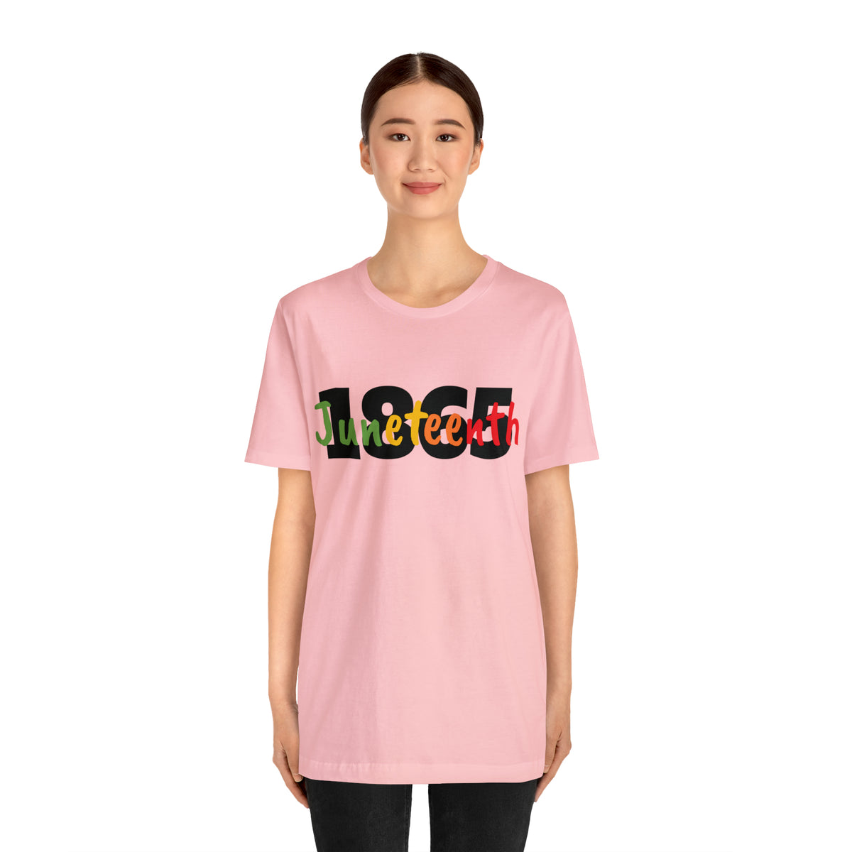 Juneteenth 1865 Multicolor Unisex Jersey Short Sleeve Tee