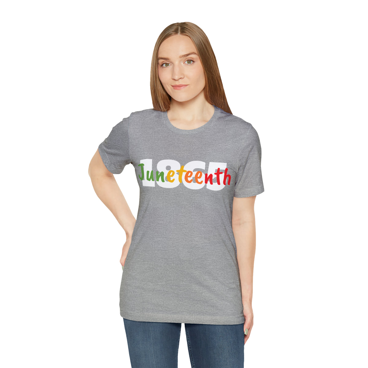 Juneteenth 1865 Multicolor Unisex Jersey Short Sleeve Tee