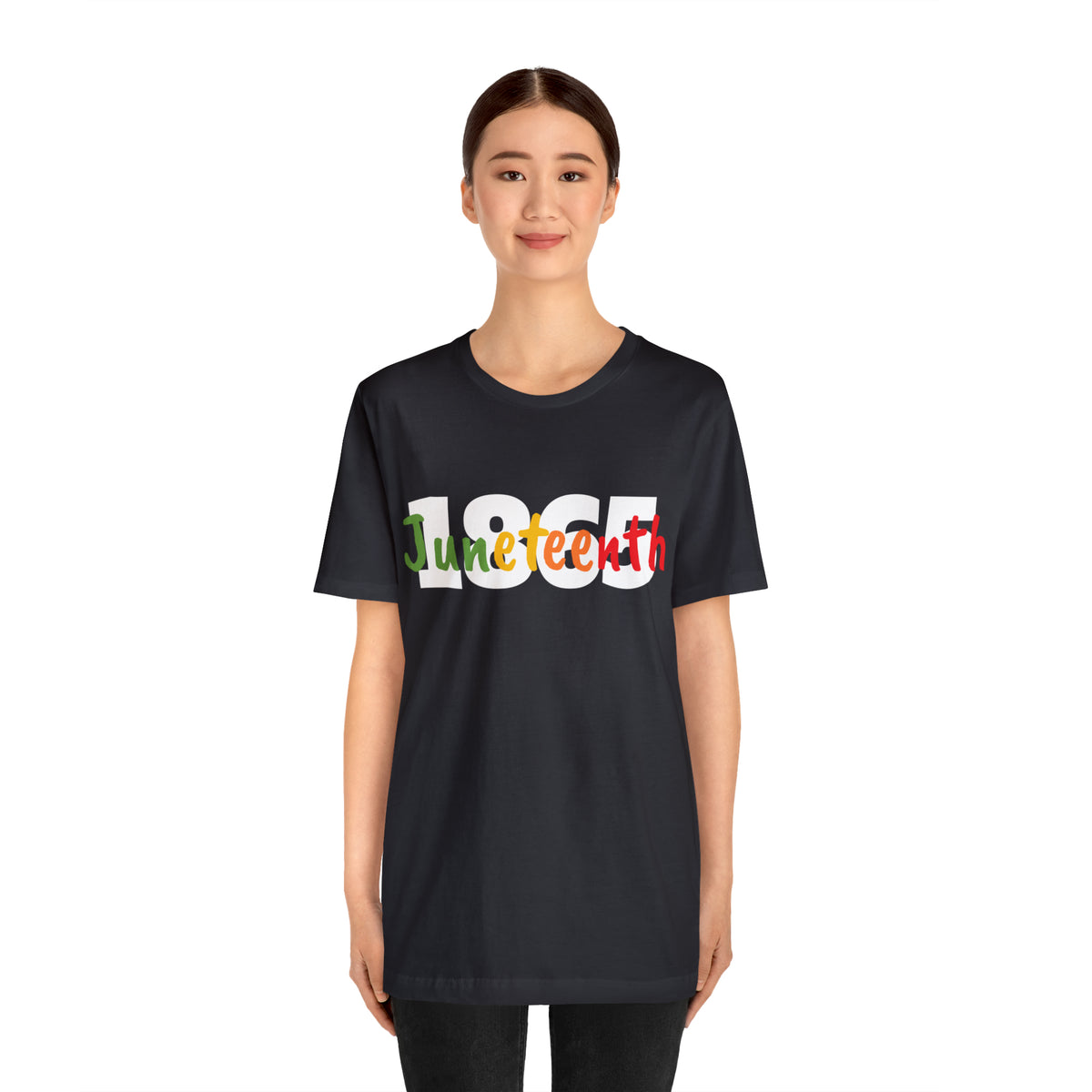 Juneteenth 1865 Multicolor Unisex Jersey Short Sleeve Tee