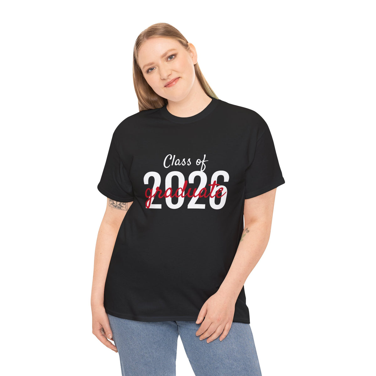 2026 Graduate T-shirt Unisex Heavy Cotton Tee