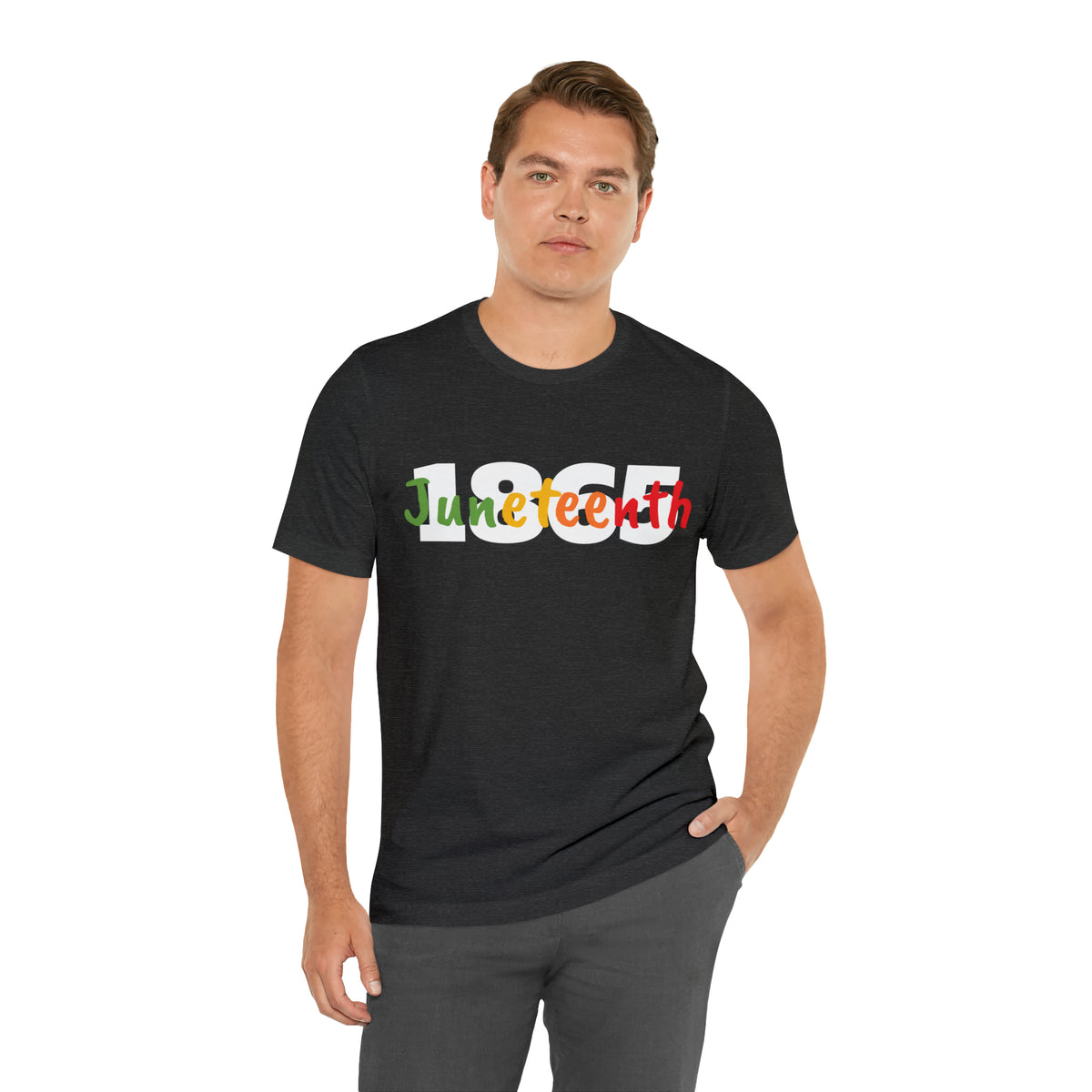 Juneteenth 1865 Multicolor Unisex Jersey Short Sleeve Tee
