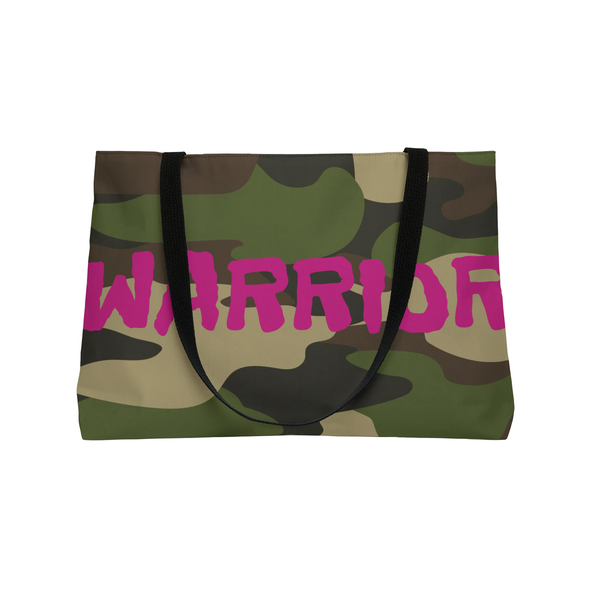 Pink WARRIOR Weekender Tote Bag