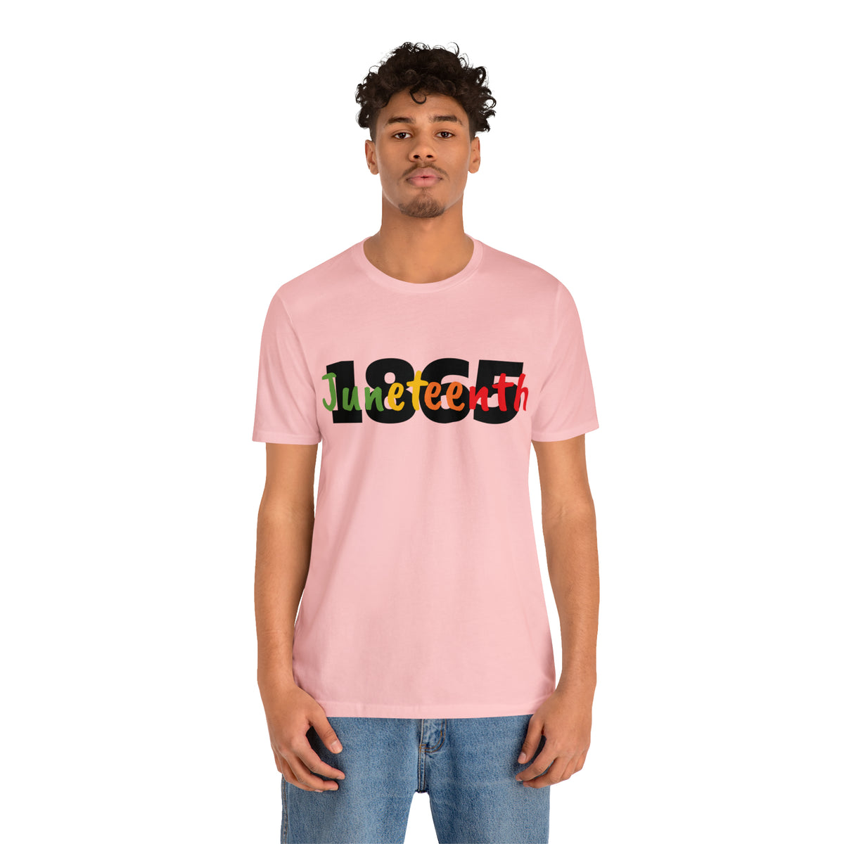 Juneteenth 1865 Multicolor Unisex Jersey Short Sleeve Tee