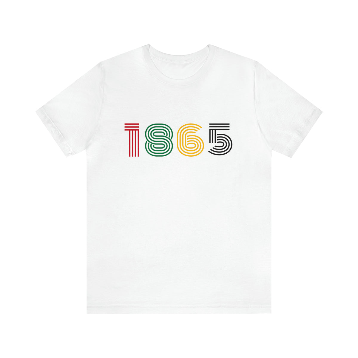 1865 Unisex Jersey Short Sleeve Tee