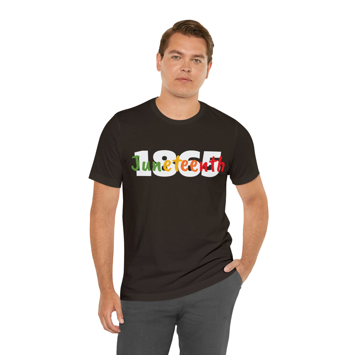 Juneteenth 1865 Multicolor Unisex Jersey Short Sleeve Tee