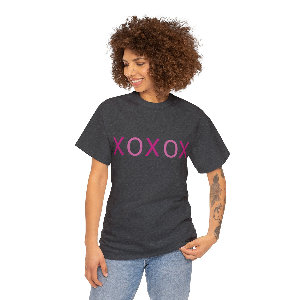Hugs and Kisses Unisex Heavy Cotton Tee
