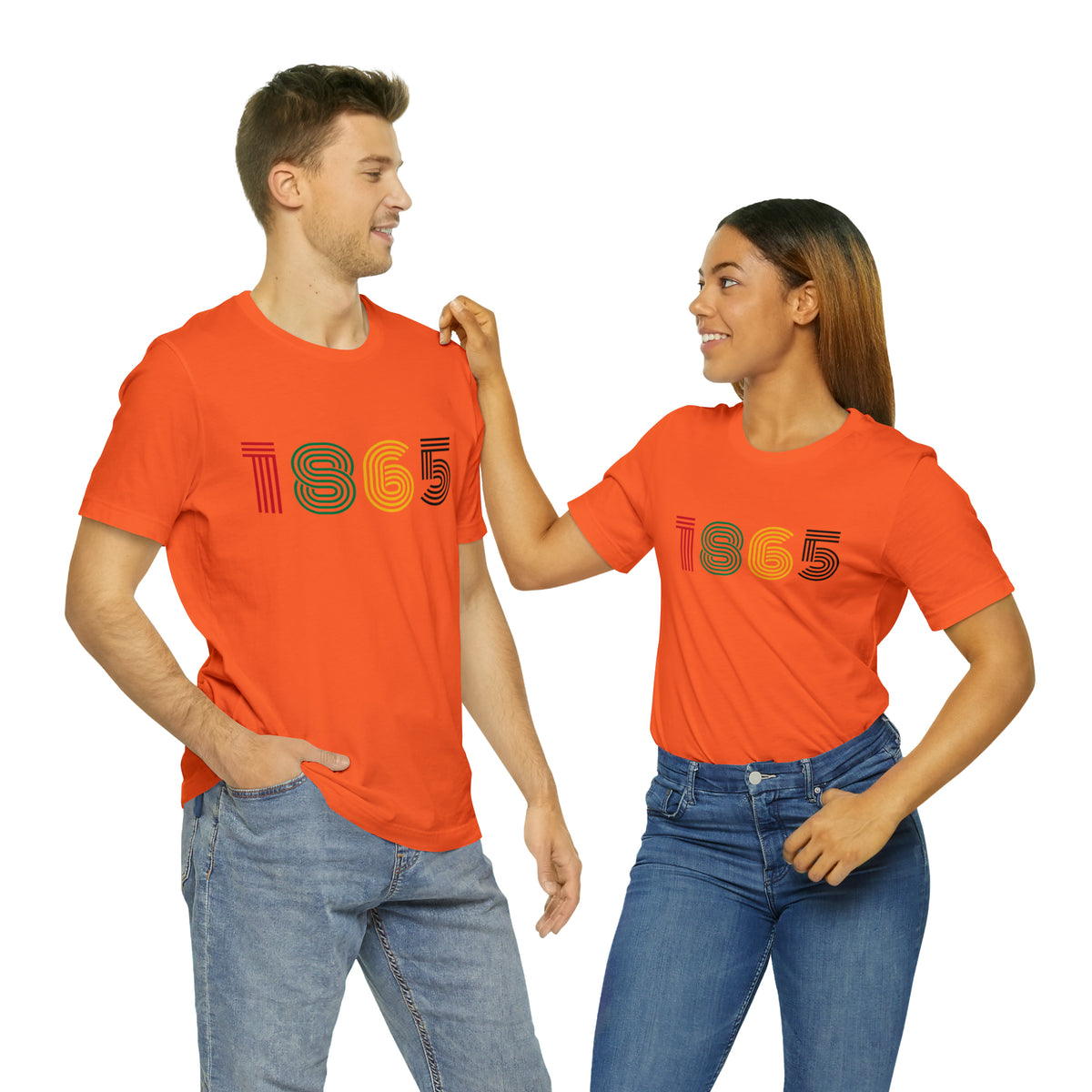 1865 Unisex Jersey Short Sleeve Tee