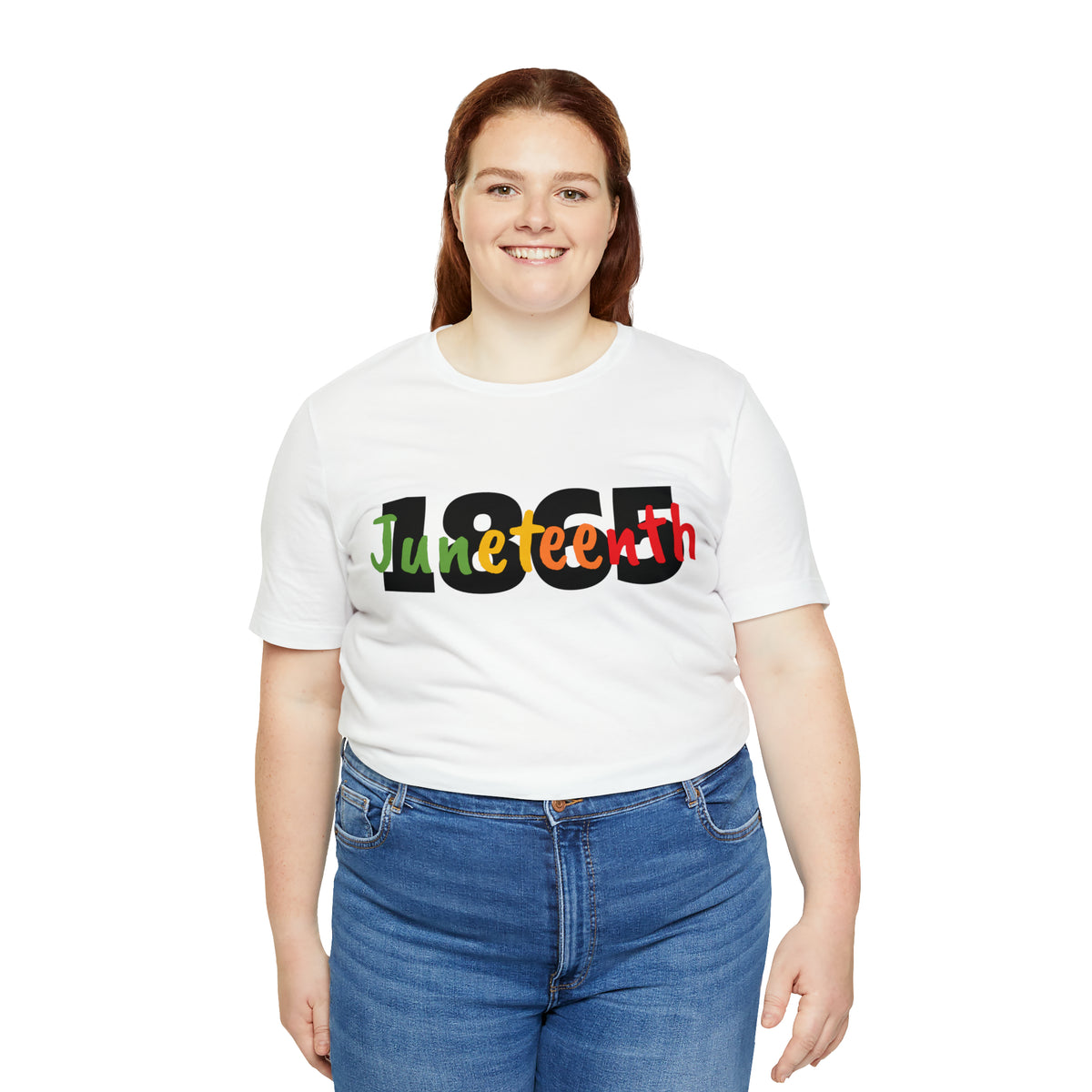 Juneteenth 1865 Multicolor Unisex Jersey Short Sleeve Tee