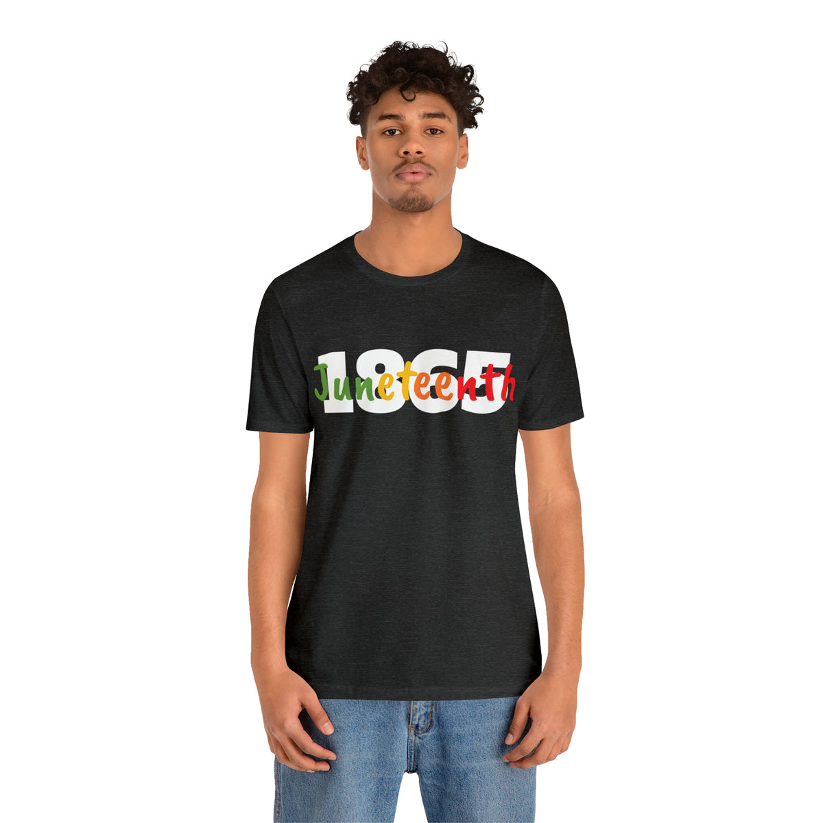 Juneteenth 1865 Multicolor Unisex Jersey Short Sleeve Tee