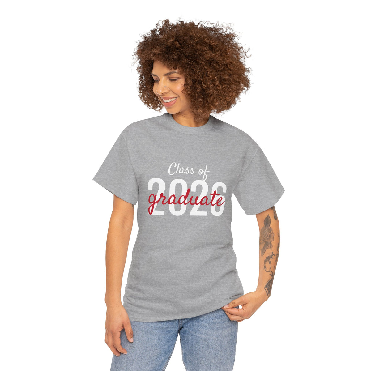 2026 Graduate T-shirt Unisex Heavy Cotton Tee