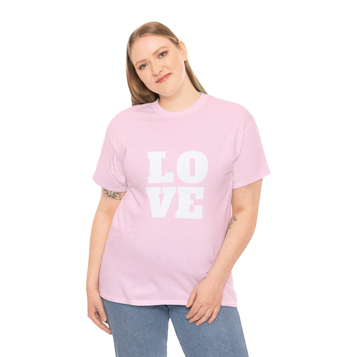 LOVE Unisex Heavy Cotton Tee