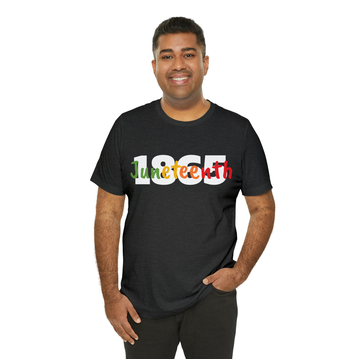 Juneteenth 1865 Multicolor Unisex Jersey Short Sleeve Tee