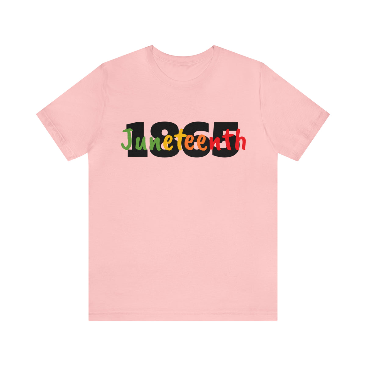 Juneteenth 1865 Multicolor Unisex Jersey Short Sleeve Tee