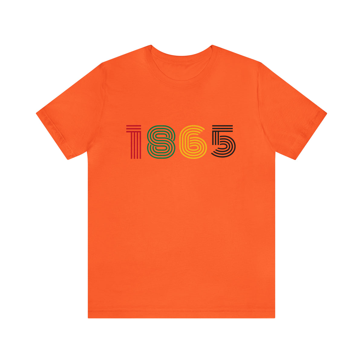 1865 Unisex Jersey Short Sleeve Tee