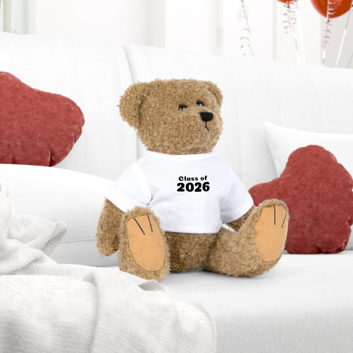 Class of 2026 Plush Toy with T-Shirt