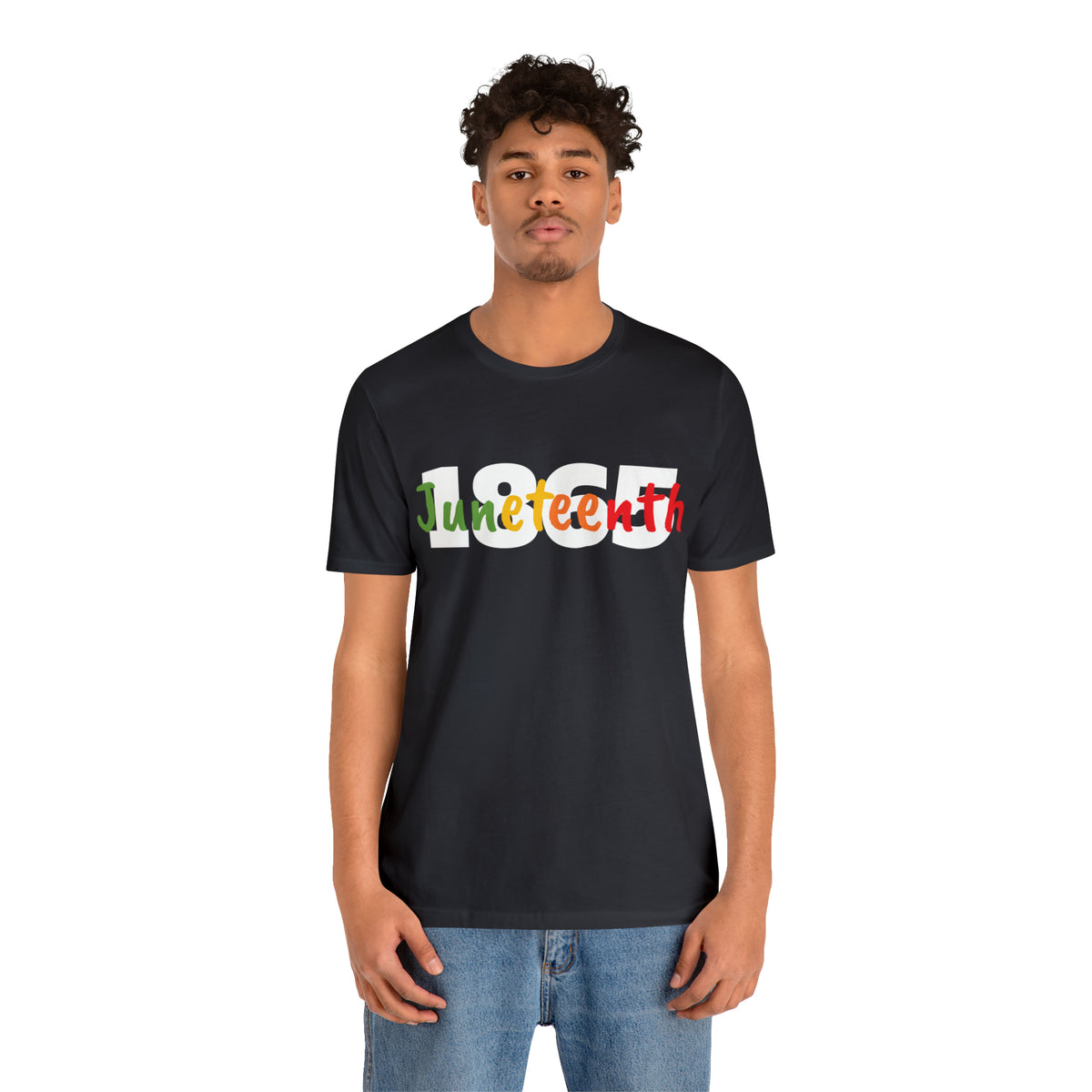 Juneteenth 1865 Multicolor Unisex Jersey Short Sleeve Tee