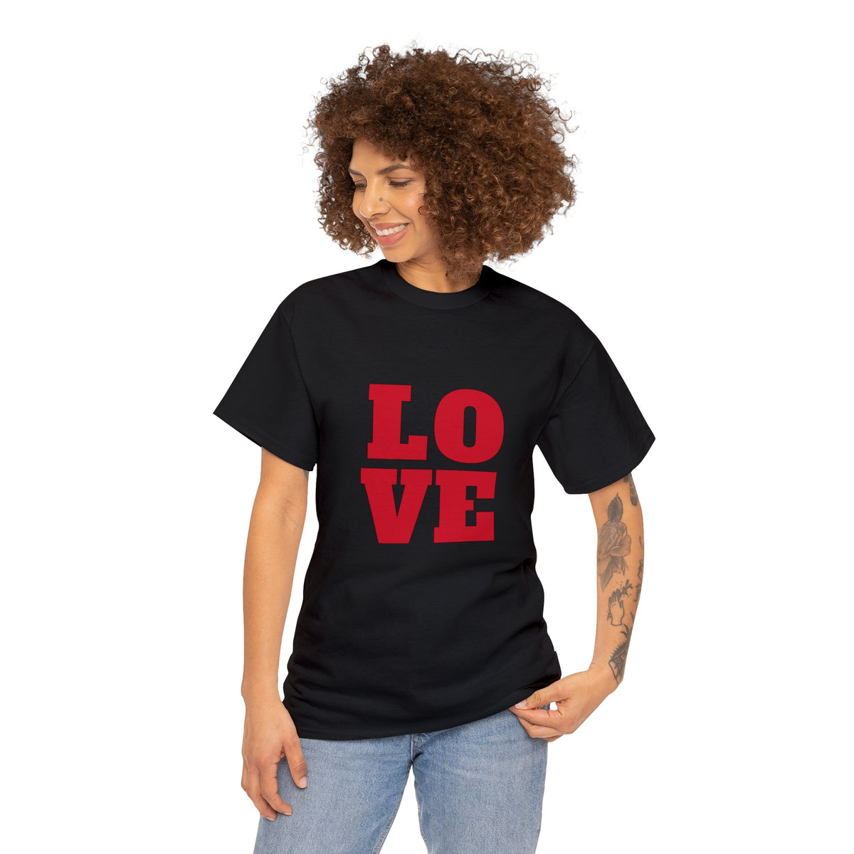 LOVE Unisex Heavy Cotton Tee