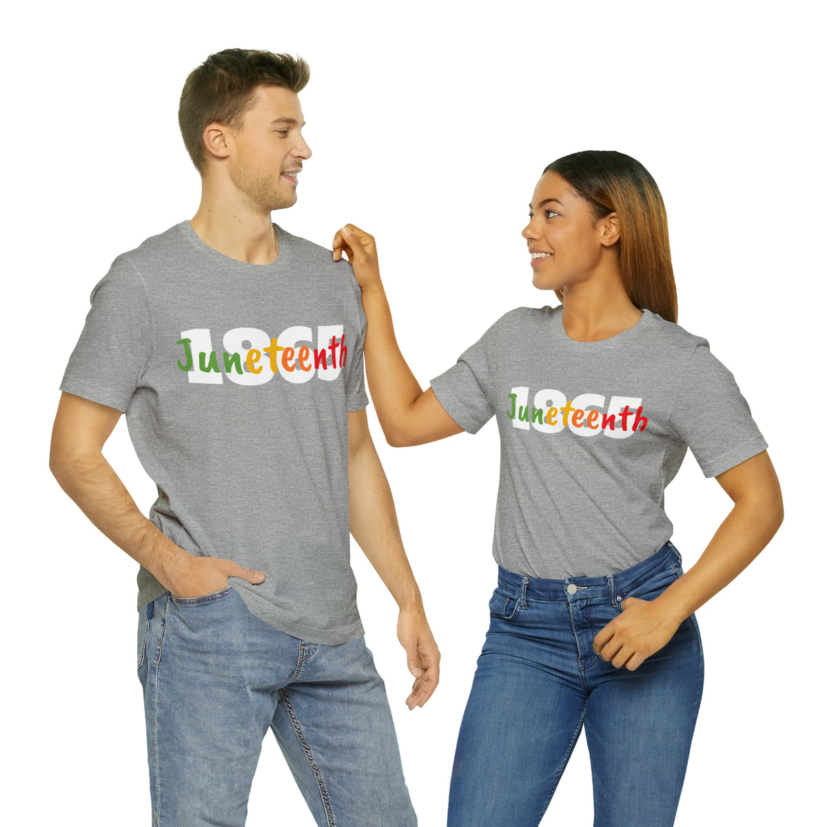 Juneteenth 1865 Multicolor Unisex Jersey Short Sleeve Tee