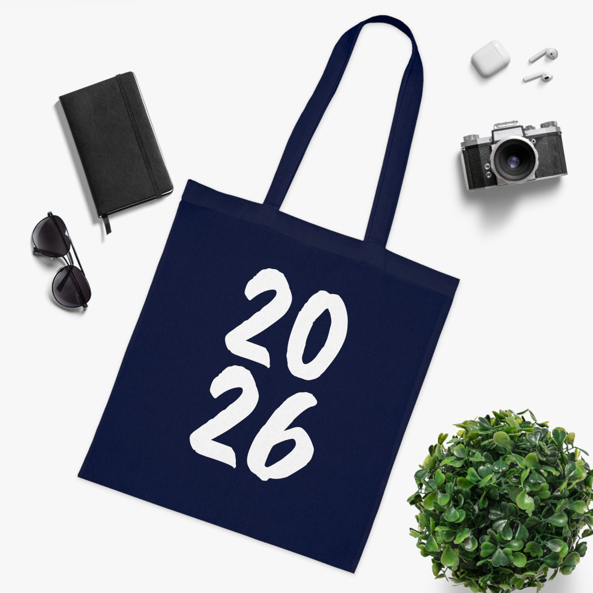 2026 Cotton Tote (Variety of Colors Available)