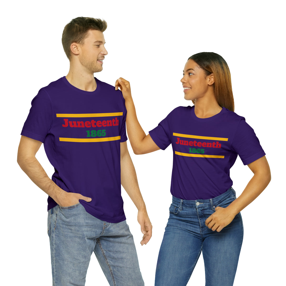 Juneteenth 1865 Unisex Jersey Short Sleeve Tee