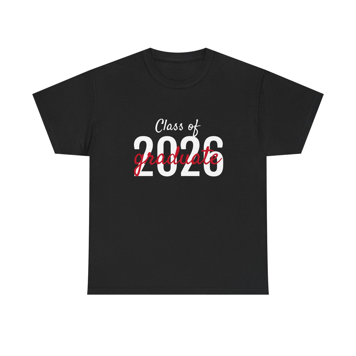 2026 Graduate T-shirt Unisex Heavy Cotton Tee