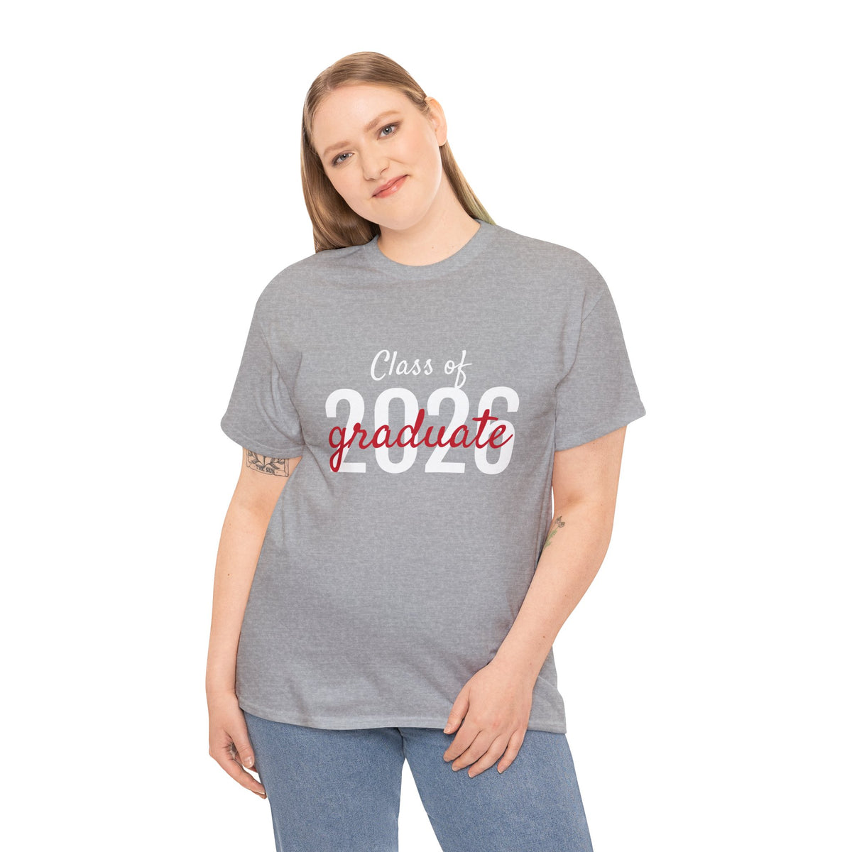 2026 Graduate T-shirt Unisex Heavy Cotton Tee