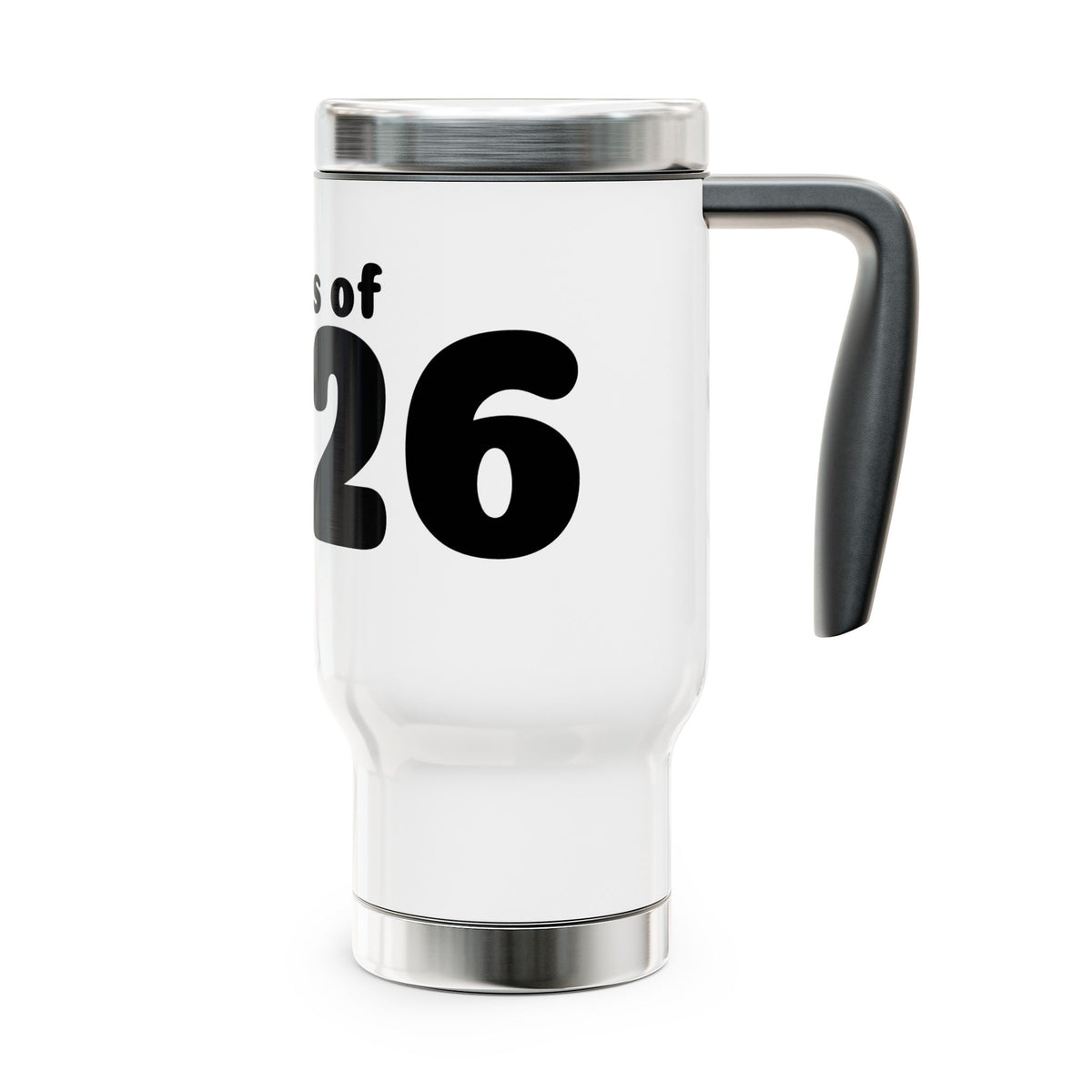 Class of 2026 Stainless Steel Travel Mug with Handle, 14oz