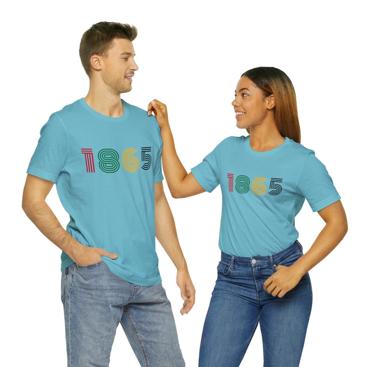 1865 Unisex Jersey Short Sleeve Tee