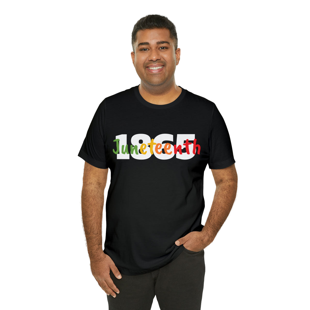 Juneteenth 1865 Multicolor Unisex Jersey Short Sleeve Tee